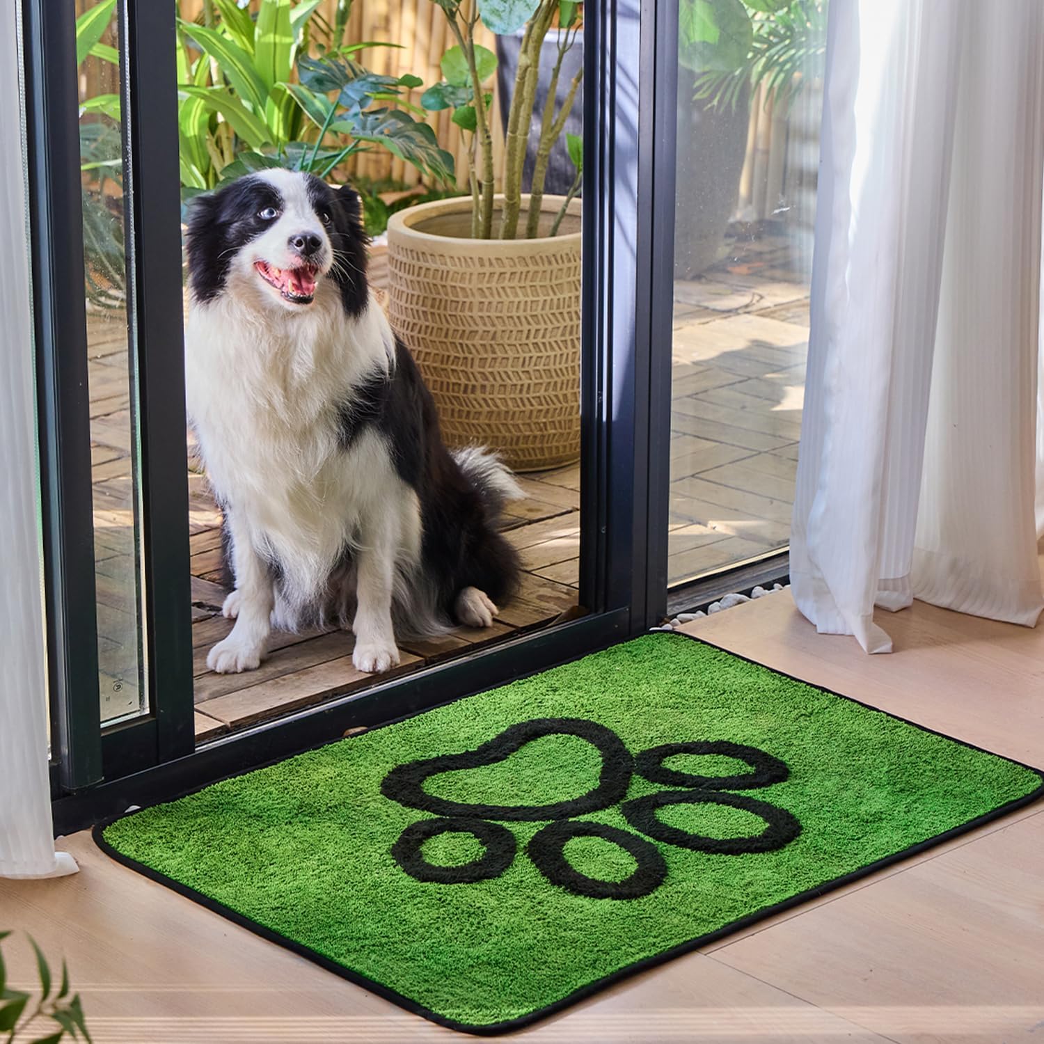 Qeils Absorbent Dog Door Mat, 35×24